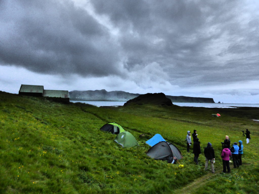 nocleg na dziko islandia