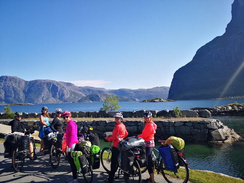norwegia na rowerze
