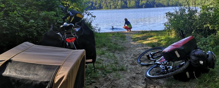 Wycieczka rowerowa z psem i wakacje Green Velo