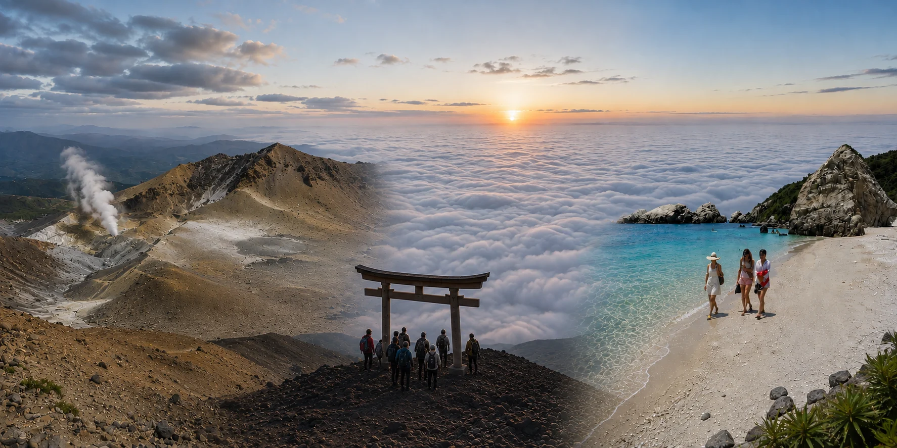 wejście na FUJI Okinawa Hokkaido 