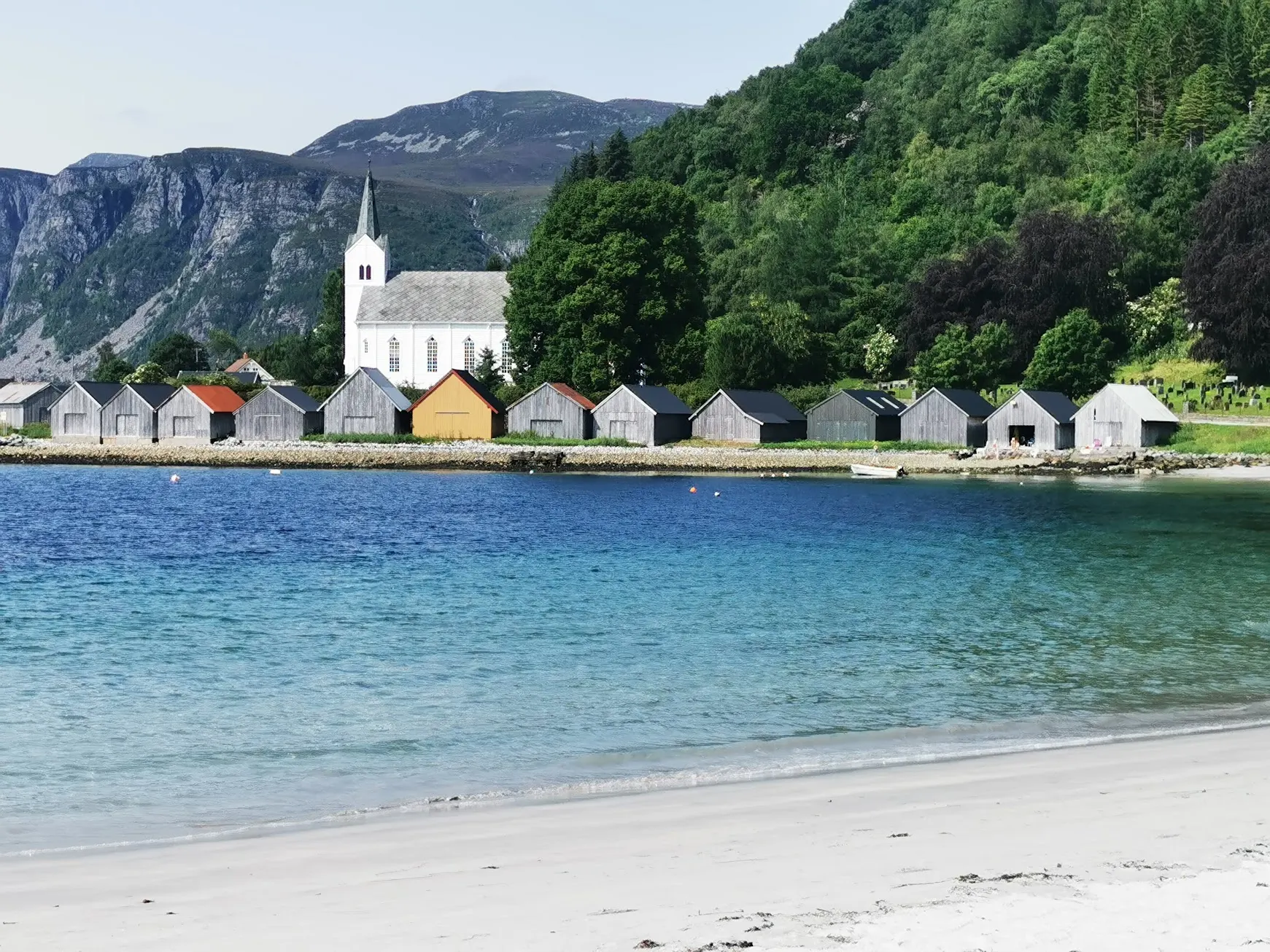 plaża w norwegii